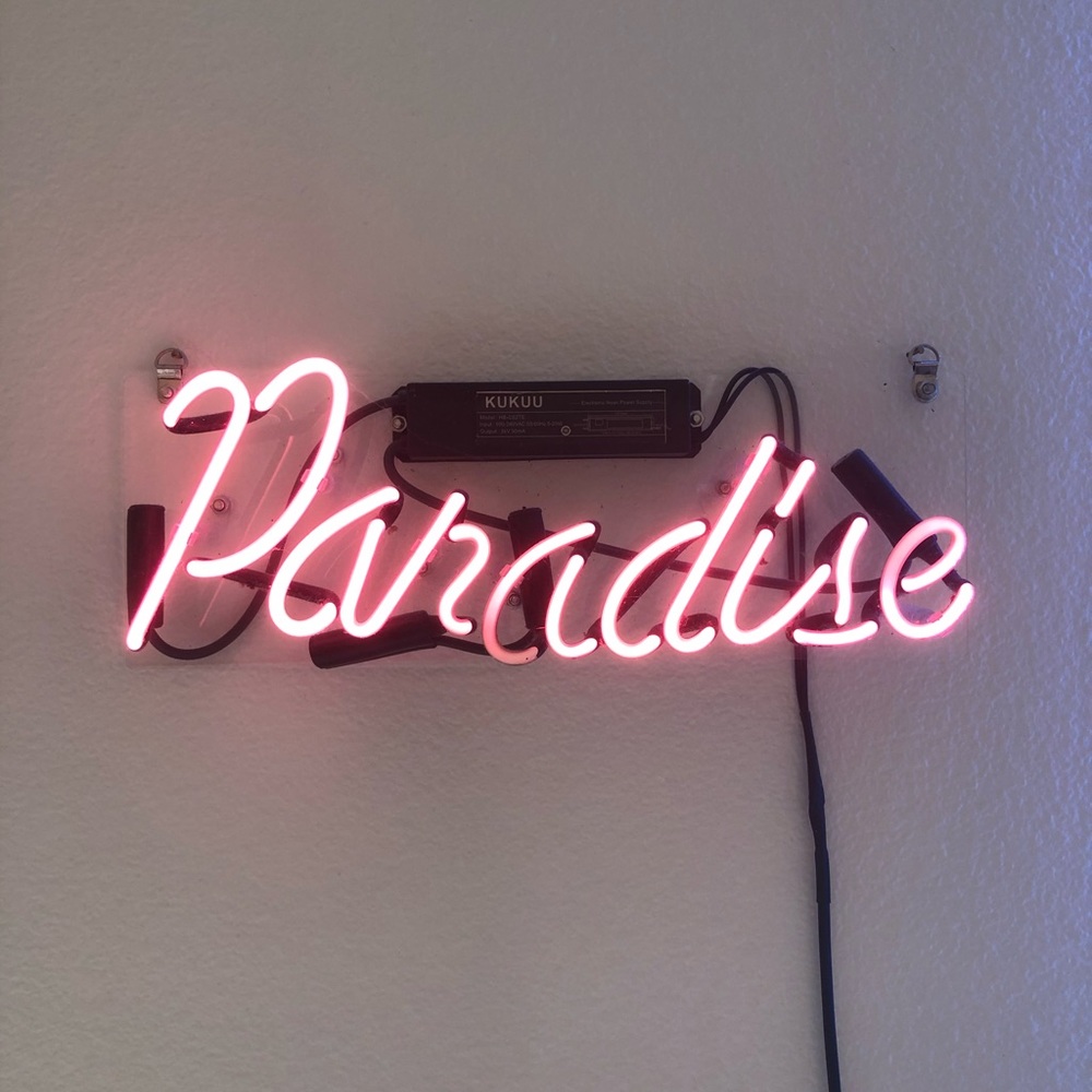 Paradise LED sign